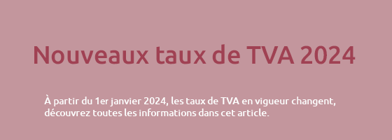 Nouveaux taux de TVA 2024 en Suisse.