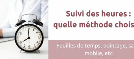 Horloge et personne travaillant sur ordinateur, illustrant le suivi des heures de travail